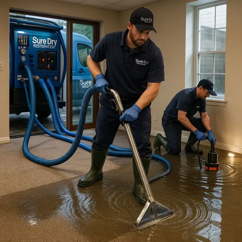Water Extraction and Removal process in Mount Laurel, NJ